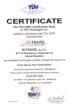 CERTIFIKÁT riadenia kvality - ISO 9001:2000
