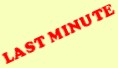 Last minute - t&aacute;bor